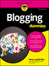 Cover image for Blogging for Dummies